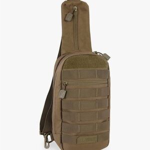 Tactical Sling Backpack in Olive Green